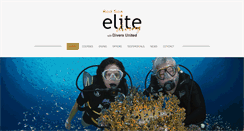 Desktop Screenshot of elite-diving.com